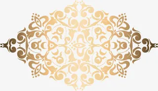 华丽欧式花纹装饰矢量素材免抠