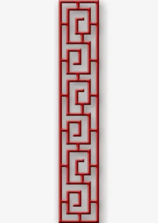 镂空木雕花纹免抠