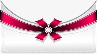 圣诞节白色贺卡免抠