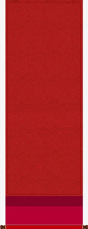 红色的祥云纹理形状图案免抠