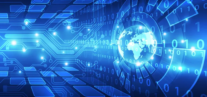 蓝色科技背景高清图片高清