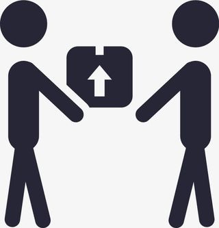 送货上门免抠图标元素