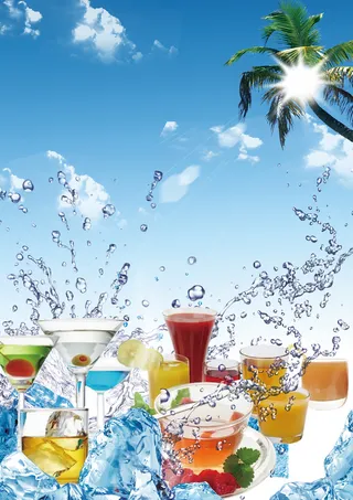 盛夏降温首选背景高清