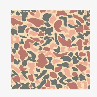 矢量军事迷彩粉红色图案花色免抠