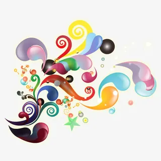 彩色泡泡免抠素材免抠