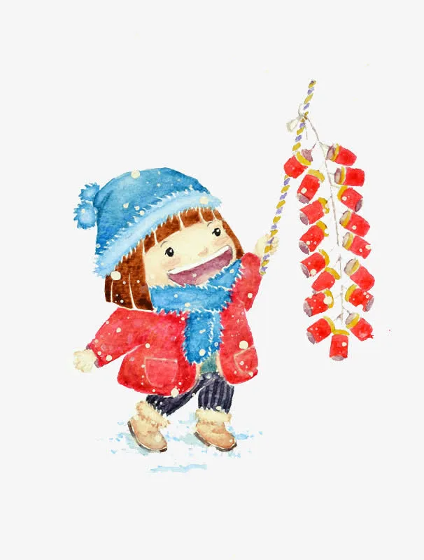 新年鞭炮素材免抠