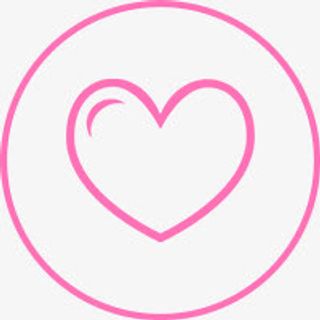 粉色爱心图标设计免抠