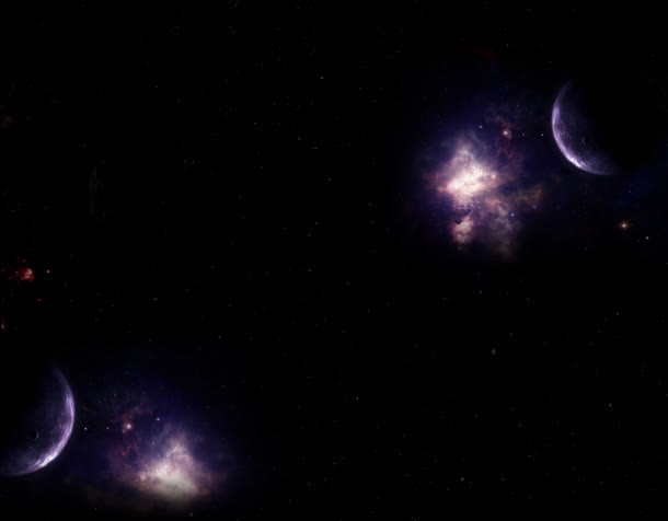 紫色星空幸运光效免抠