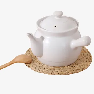 白色养生中药罐免抠