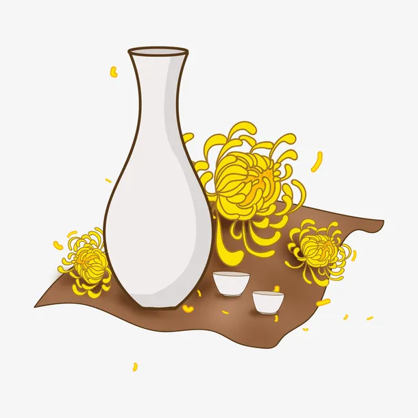可爱的小瓶子元素艺术免抠