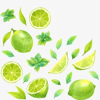 手绘青柠檬免抠 手绘青柠檬免抠