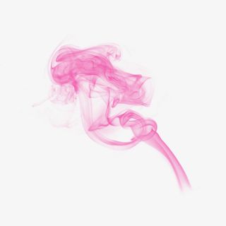 漂浮素材红色云烟免抠