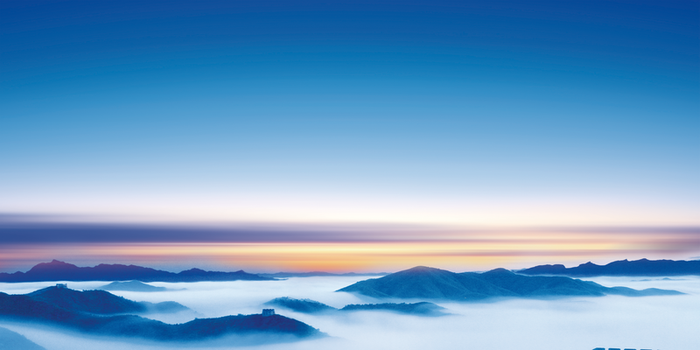 企业文化类晚霞高清