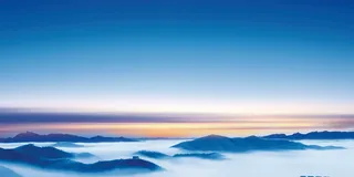 企业文化类晚霞高清