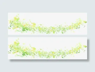 手绘春天美景花朵形状创意免抠