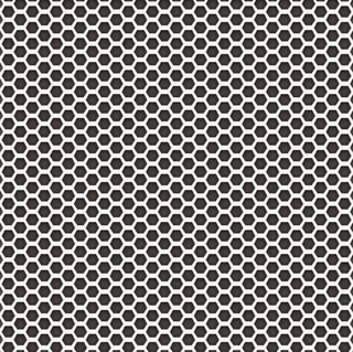 黑色简约圆点边框纹理免抠