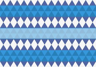 蓝色几何菱格底纹矢量图免抠