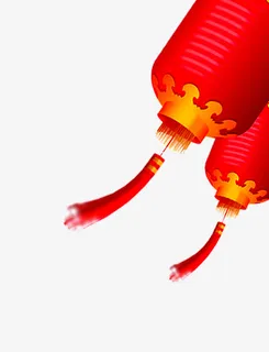 大红灯笼免抠