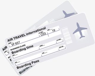 车票png矢量元素免抠