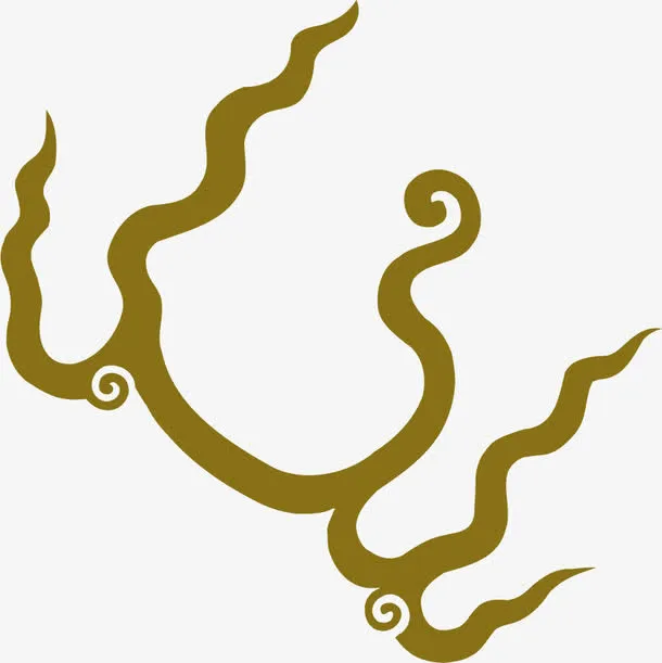 古代花纹矢量免抠
