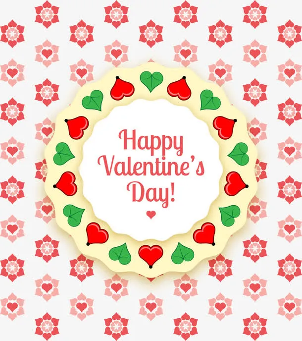 矢量小红花免抠