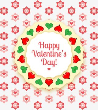 矢量小红花免抠