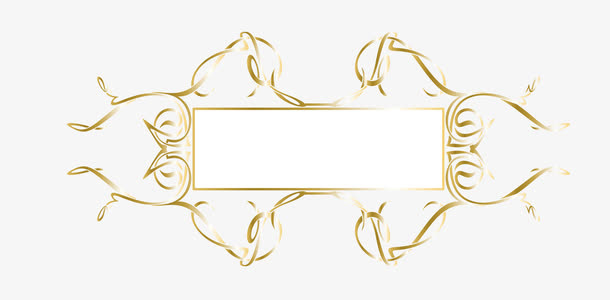 中国风矢量横板标题栏免抠