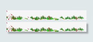 冬日草地创意场景免抠