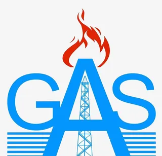 时尚天然气火焰海报标识设计免抠