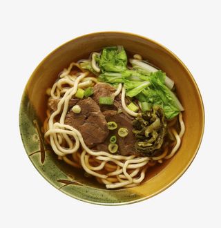 葱花牛肉拉面兰州牛肉面免抠