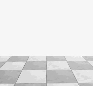 大理石黑白地面免抠