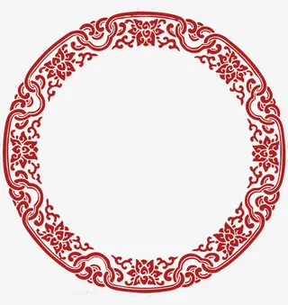 圆形边框免抠