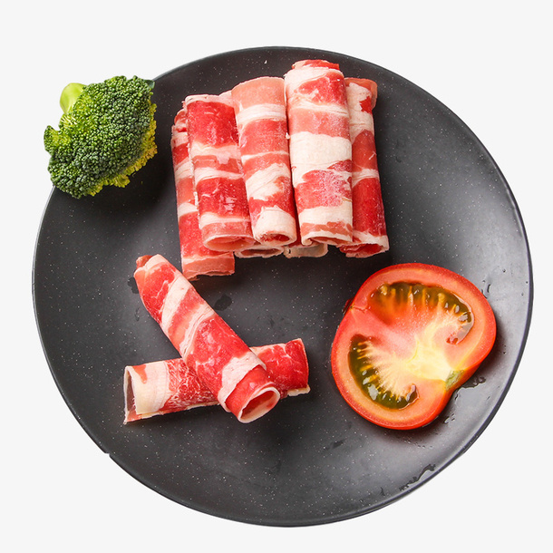 牛肉卷羊肉卷免抠