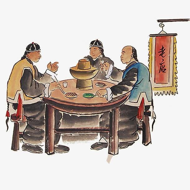 中国古代客栈免抠