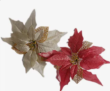 圣诞仿真花免抠