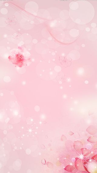 浪漫粉色花瓣背景高清