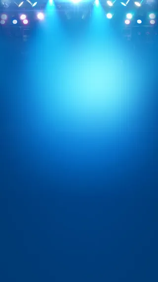 蓝色光效H5背景高清