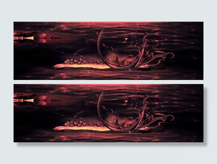 暗红促销背景高清