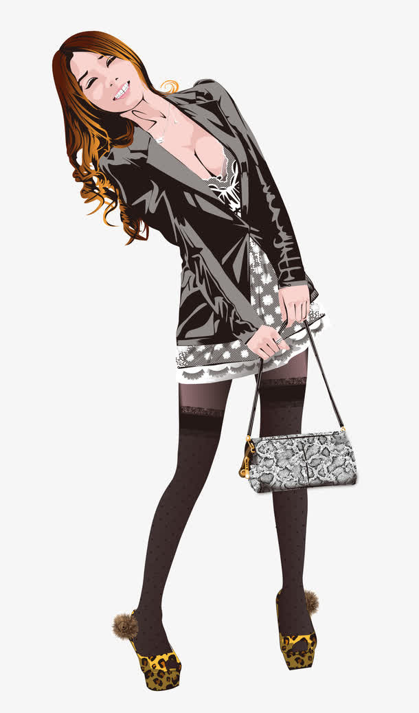 美女人物免抠