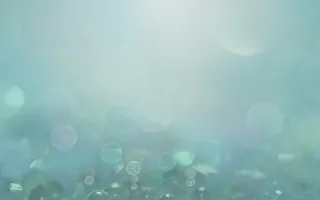 绿色圆形气泡海报背景