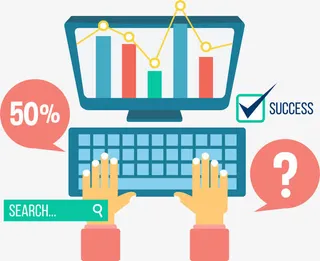 年终数据分析报告免抠