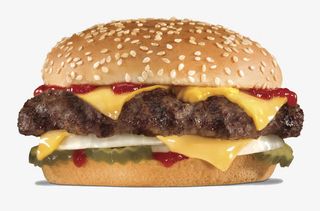 美味诱人的牛肉汉堡免抠