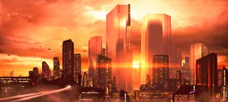 梦幻落日之城免抠