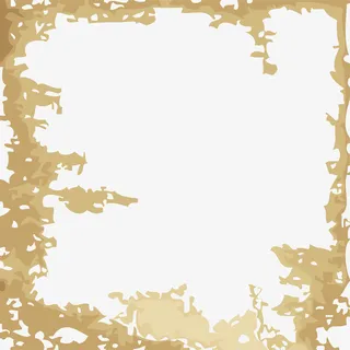 黄色斑斓框架免抠 黄色斑斓框架免抠