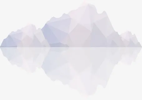 菱形冰山免抠 菱形冰山免抠