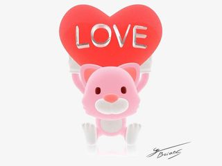 214爱心情人节素材免抠