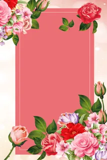 浪漫花瓣红色背景素材高清