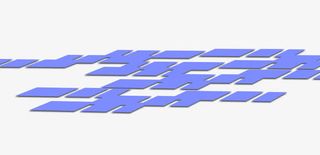 蓝色菱形底纹免抠