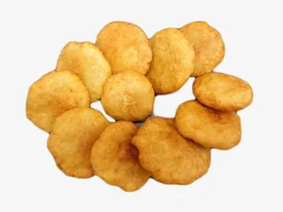 黄色美味好吃油炸糕免抠