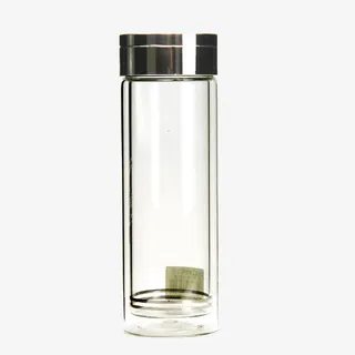 双层玻璃杯免抠